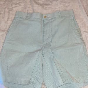 Blue striped southern tide shorts